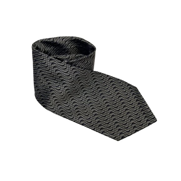 Innocenti Oro Mens Vintage Hand Tailored Silk Tie By Tom James - Picture 2 of 9